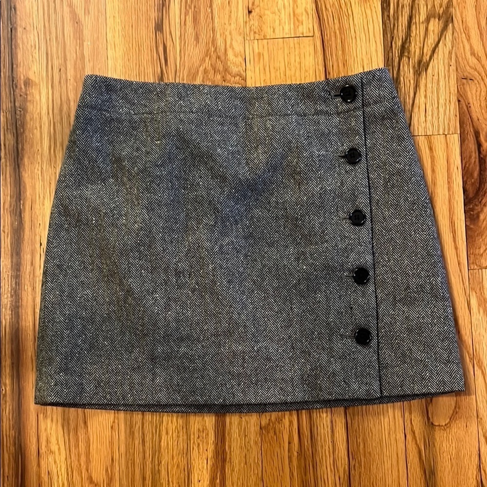 J. Crew Herringbone Pattern Skirt